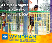 Universal Vacation Packages at Wyndham Garden Lake Buena Vista Resort